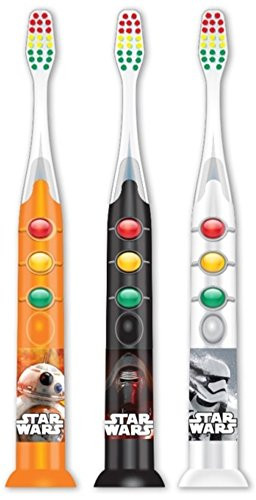 Firefly Star Wars Ready Go Light-Up Assorted Kids Toothbrush, Soft, 1-Count