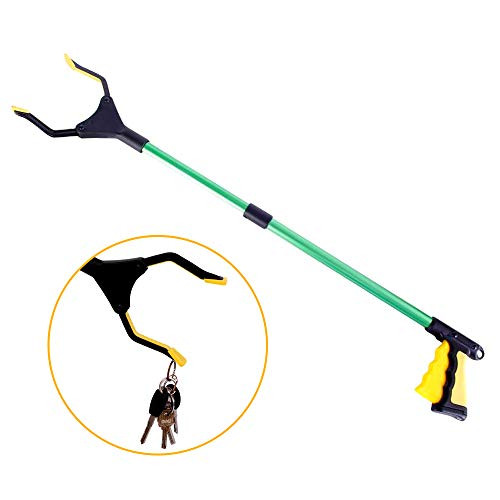 zhenzhen Grabber Reacher Tool,32"Folding Pick up Tool,360° Rotating Anti-Slip Jaw?Grabber Reacher Tool, Trash Picker Grabber?Grabber Tool for Elderly, Lightweight Trash Picker. zhenzhen Grabber Reacher Tool,32"Folding Pick up Tool,360° Rotating Anti-Slip Jaw?Grabber Reacher Tool, Trash Picker Grabber?Grabber Tool for Elderly, Lightweight Trash Picker.