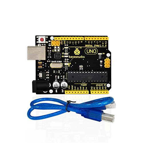 KEYESTUDIO UNO R3 Board ATmega328P ATMEGA16U2 with USB Cable for Arduino