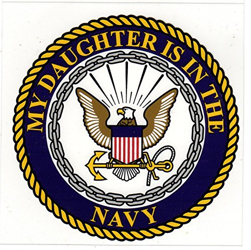 Mitchell Proffitt My Daughter is in the Navy Sticker Decal