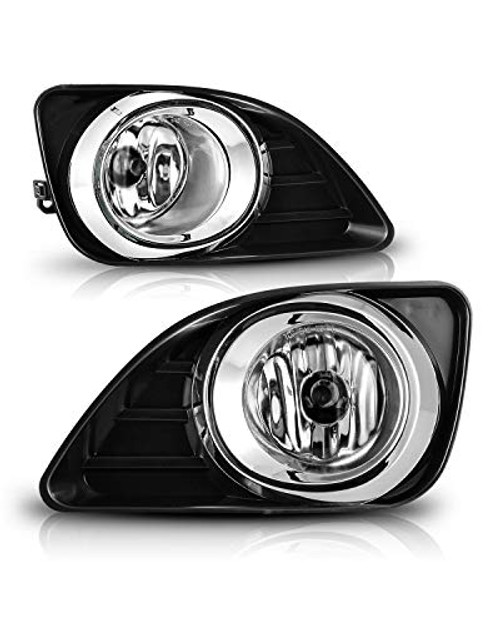 Fog Lights for 2010-2011 Toyota Camry (Not fit Hybrid/SE models) 2PCS OEM Replacement Fog Lamps AUTOWIKI