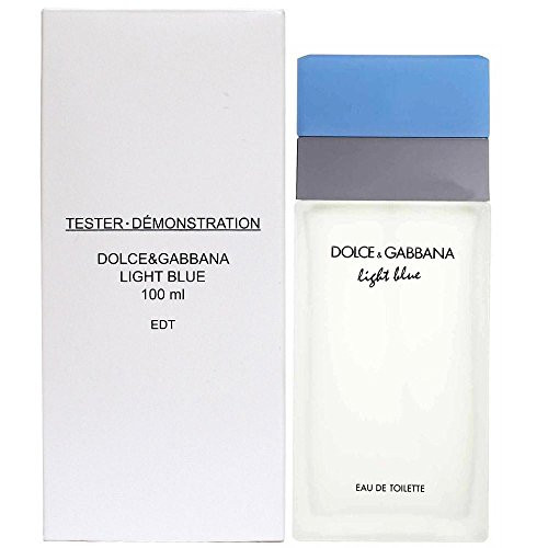 DOLCE & GABBANA Light Blue For Women Eau De Toilette Spray, 3.4 Ounce (Plain Box)