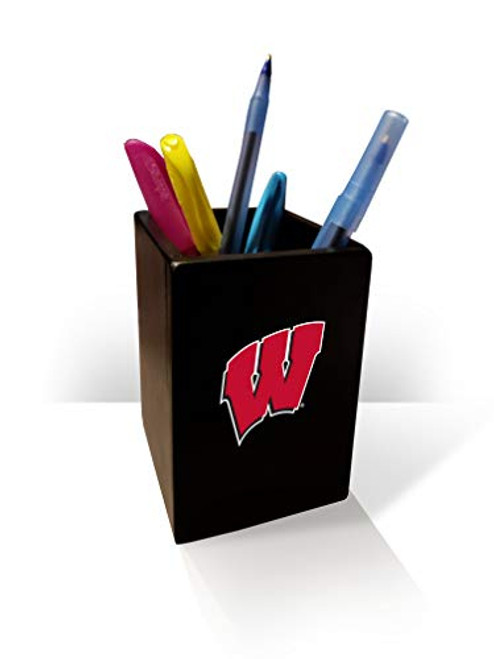 Fan Creations NCAA Wisconsin Badgers Pen/Pencil Holder Fan Creations NCAA Wisconsin Badgers Pen/Pencil Holder