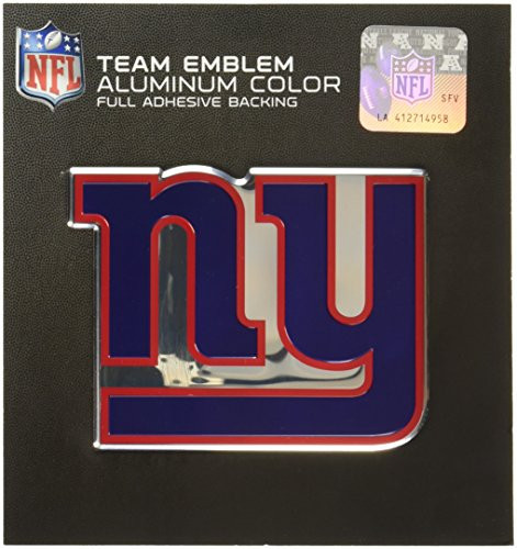 FANMATS NFL New York Giants Die Cut Color Automobile Emblem