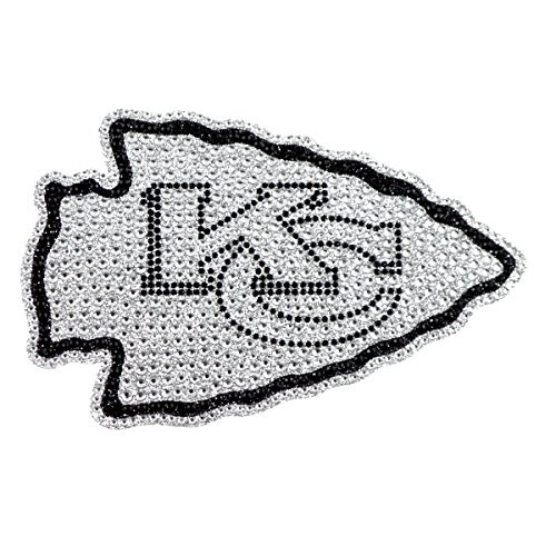 NFL Kansas City Chiefs Bling Emblem, 6.25-inches