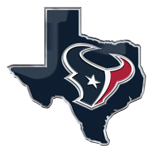 FANMATS NFL - Houston Texans Team State Aluminum Emblem