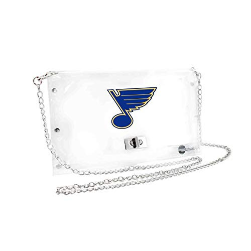NHL St. Louis Blues Clear Envelope Purse