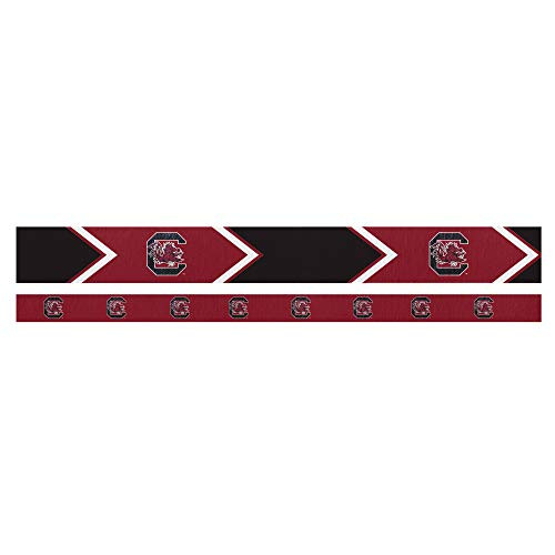 Littlearth NCAA South Carolina Fighting Gamecocks Headband Set, One Size Fits Most