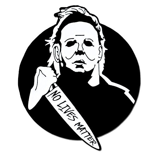 PinMart Michael Myers No Lives Matter Halloween Enamel Lapel Pin