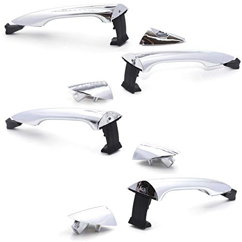 8Pcs Front Rear Left Right Chrome Exterior Door Handle Set for Hyundai Elantra 2011 2015 8Pcs Front Rear Left Right Chrome Exterior Door Handle Set for Hyundai Elantra 2011 2015