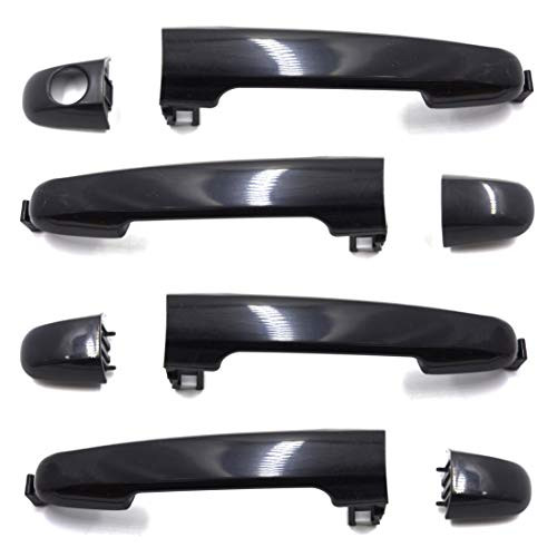 8Pcs Front Rear Left Right Exterior Door Handle Set 826513K000 with Cover for Hyundai Sonata 2006 2010 8Pcs Front Rear Left Right Exterior Door Handle Set 826513K000 with Cover for Hyundai Sonata 2006 2010