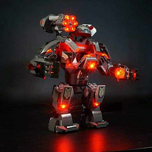 LED Light Kit For Lego War Machine Buster 76124 (Lego Set no Included)