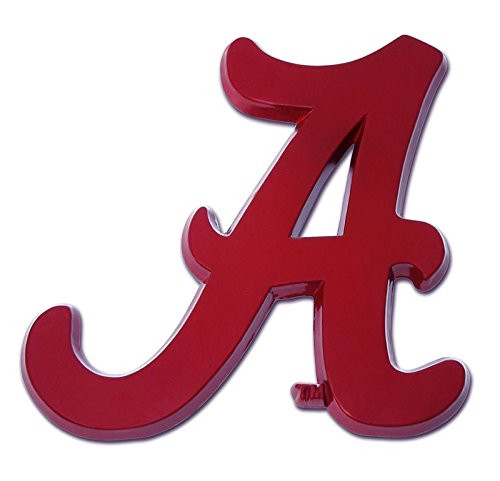 University of Alabama Crimson Tide Metal Auto Emblem - Many Available! Roll Tide! (Crimson) University of Alabama Crimson Tide Metal Auto Emblem - Many Available! Roll Tide! (Crimson)