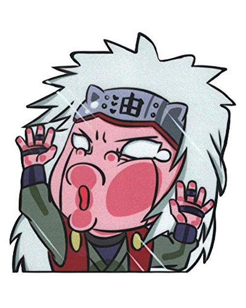 Funtaku - Jiraiya Naruto Funny Hitting Glass Vinyl Decal Sticker for Car/Window/Computer (4.3" x 4.7") Funtaku - Jiraiya Naruto Funny Hitting Glass Vinyl Decal Sticker for Car/Window/Computer (4.3" x 4.7")
