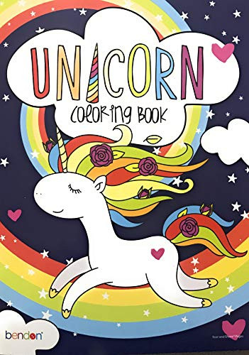 Bendon Unicorn Coloring Book (for All Ages - 48 Magical Pages to Color!)