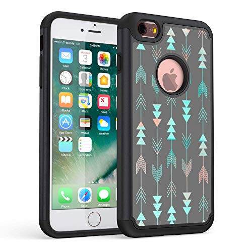 iPhone 6S Case,iPhone 6 Case,Rossy Heavy Duty Hybrid TPU Plastic Dual Layer Armor Defender Protection Case Cover for Apple iPhone 6/6s 4.7 inch,Aztec Arrows iPhone 6S Case,iPhone 6 Case,Rossy Heavy Duty Hybrid TPU Plastic Dual Layer Armor Defender Protection Case Cover for Apple iPhone 6/6s 4.7 inch,Aztec Arrows