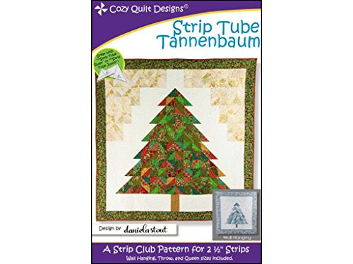Cozy Quilt Designs Strip Tube Tannenbaum Ptrn