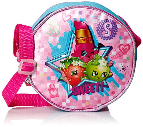 Shopkins Girls Canteen Crossbody, pink, One Size
