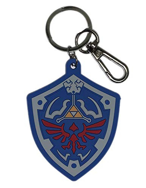 The Legend of Zelda Twightlight Princess Skyward Shield Hyrule Crest Keyring Keychain