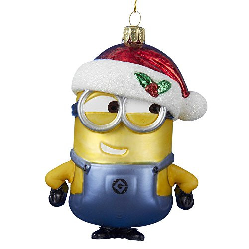 Kurt Adler Glass Despicable Me Ornament, 5-Inch (DE4151)