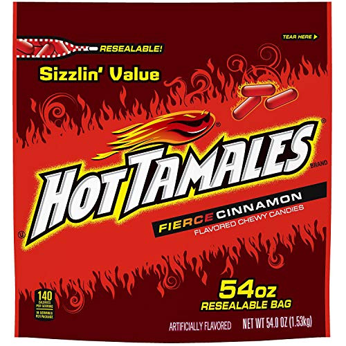 A Product of Hot Tamales, Fierce Cinnamon (54 oz.) A Product of Hot Tamales, Fierce Cinnamon (54 oz.)