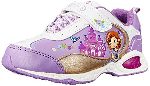 Disney Sofia The First  Sneaker, White/Purple, 11 M US Little Kid