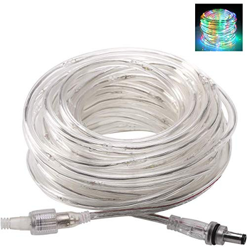 GreenClick LED Rope Lights Extension Tube 66ft 336 LED - for Indoor & Outdoor Use, Multi Color GreenClick LED Rope Lights Extension Tube 66ft 336 LED - for Indoor & Outdoor Use, Multi Color