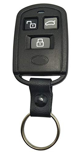 Replacement Key Fob Case Shell Fit for 2001-2005 Hyundai Sonata 3 Buttons Keyless Entry Transmitter Remote Key Fob Cover Casing (Black)