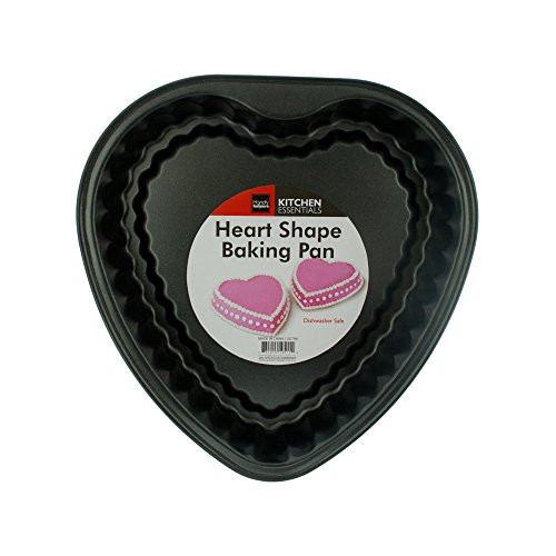 Kole Imports UU794 Heart Shape Baking Pan