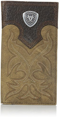 Ariat Ariat Shield Boot Stitch Rodeo Wallet Wallet Medium Distressed Brown One Size