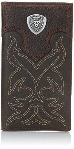 Ariat Ariat Shield Boot Stitch Rodeo Wallet Wallet Brown One Size