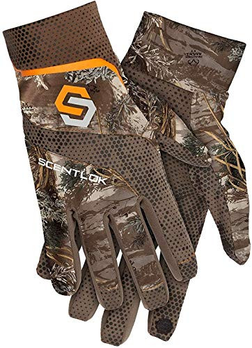 ScentLok Savanna Lightweight Shooter Glove (Mossy Oak Country, Large)