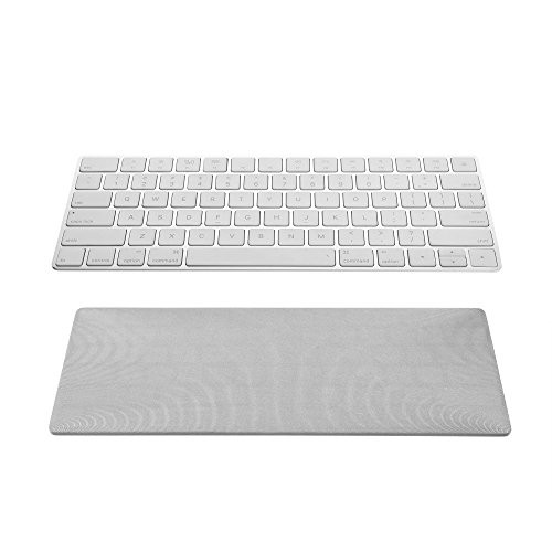 Elastic Dust Cover Sleeve for Apple Wireless Keyboard, Magic Keyboard 2 (Light Grey)