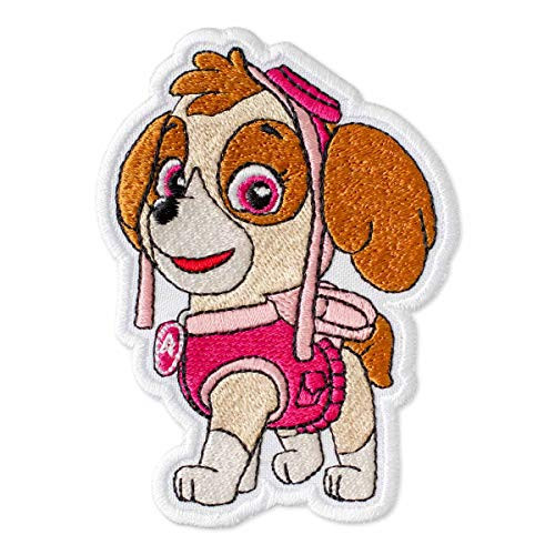 PAW Patrol Skye Embroidered Patch Iron On (2.9" x 3.9") PAW Patrol Skye Embroidered Patch Iron On (2.9" x 3.9")