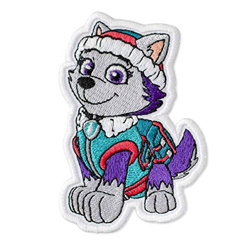 PAW Patrol Everest Embroidered Patch Iron On (2.6" x 3.9") PAW Patrol Everest Embroidered Patch Iron On (2.6" x 3.9")