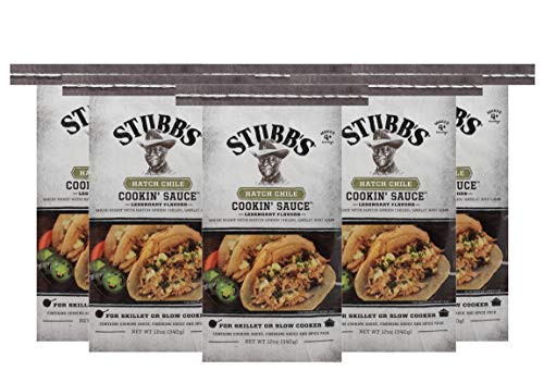 Stubbs Hatch Chile Cookin Sauce, 12 Ounce -- 6 per case. by Stubb's