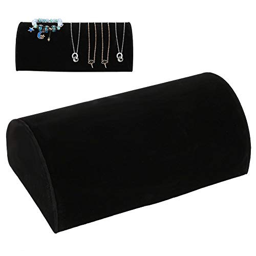 Jewelry Organizer Necklace Bracelet Display Stand, Black Flannel Jewelry Rack for Bracelet Necklace Holder Display Jewelry Organizer Necklace Bracelet Display Stand, Black Flannel Jewelry Rack for Bracelet Necklace Holder Display