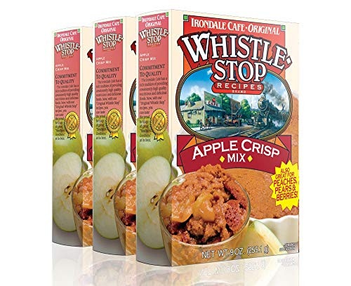 Original WhistleStop Cafe Recipes | Apple Crisp Batter Mix | 9-oz | Case of 6