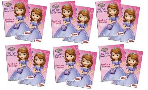 Sofia The First Coloring & Activity Book 96 pgs x 12 books