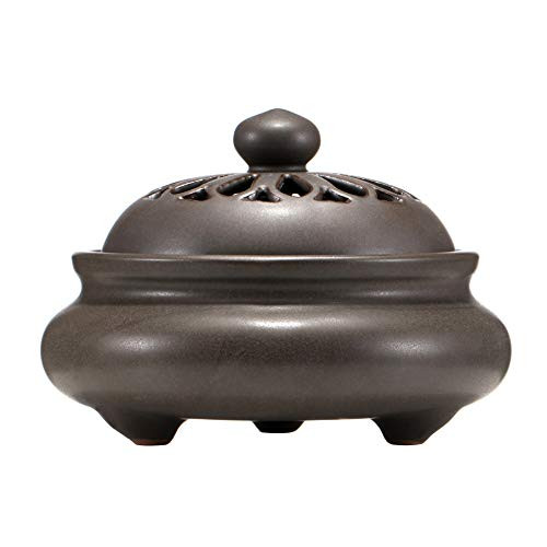 Aship Incense Burner Stick Incense Holder Cone Incense and Coil Incense with Ash Catcher Porcelain Calabash Stick Holder Ceramic Aship Incense Burner Stick Incense Holder Cone Incense and Coil Incense with Ash Catcher Porcelain Calabash Stick Holder Ceramic