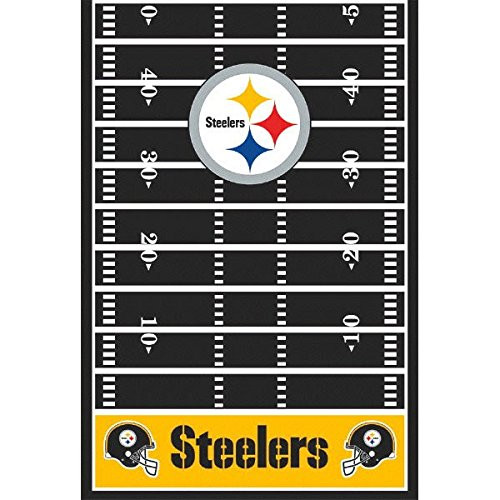 Pittsburgh Steelers NFL Football Sports Party Table Cover, 1 Piece, Made from Plastic, Any Party, 54" x 102" by Amscan