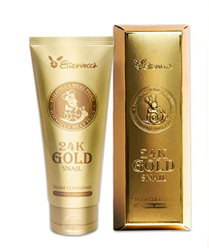 [Elizavecca] 24k Gold Snail Foam Cleansing 180ml