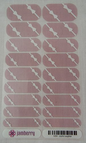 Jamberry Joyful Laughter Nail Wrap (Full Sheet) H214 Retired / Discontinued Design