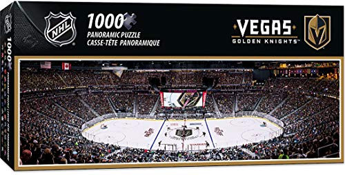 MasterPieces NHL Vegas Golden Knights Stadium Panoramic Jigsaw Puzzle, 1000 Pieces, 13" x 39" MasterPieces NHL Vegas Golden Knights Stadium Panoramic Jigsaw Puzzle, 1000 Pieces, 13" x 39"