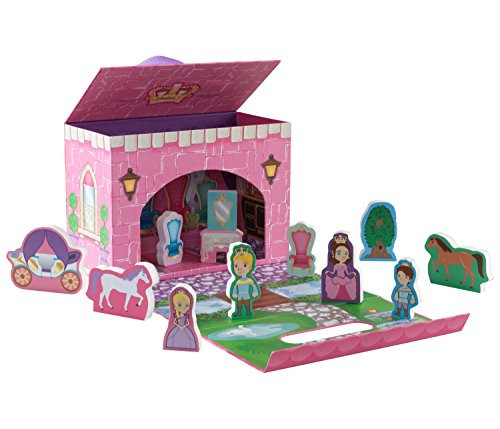 KidKraft Travel Box - Fairytale Princess Playset