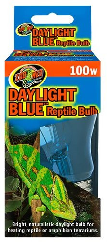 Zoo Med 2-Pack Daylight Blue Reptile Bulb, 60-watt