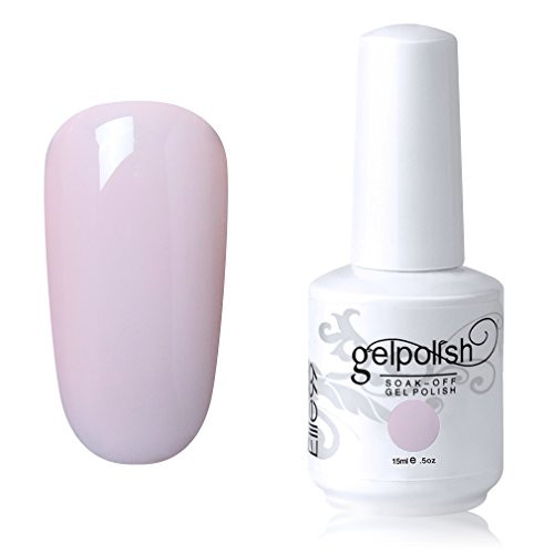 Elite99 Gel Nail Polish Soak Off UV LED Gel Lacquer Nail Art Manicure Varnish 15ml Mistyrose 1361