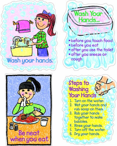 Carson Dellosa Hygiene: Kid-Drawn Bulletin Board Set (3258)