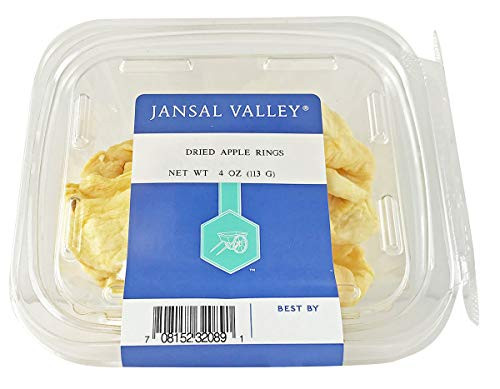 Jansal Valley Dried Apple Rings, 4 oz Jansal Valley Dried Apple Rings, 4 oz