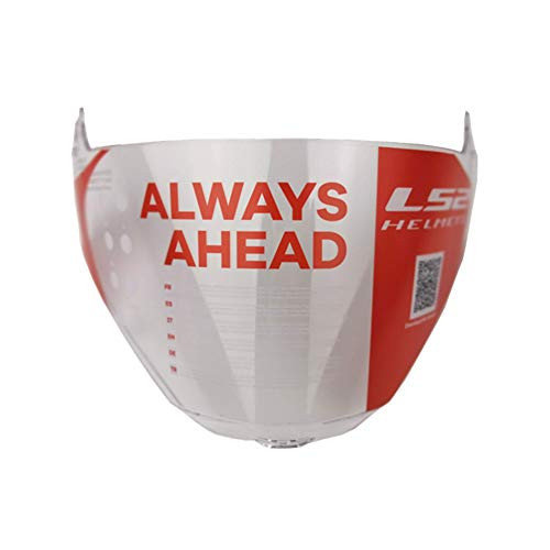 LS2 Helmets Pioneer V2 Solid Motorcycle Helmet Visor Replacement Shield (Clear)